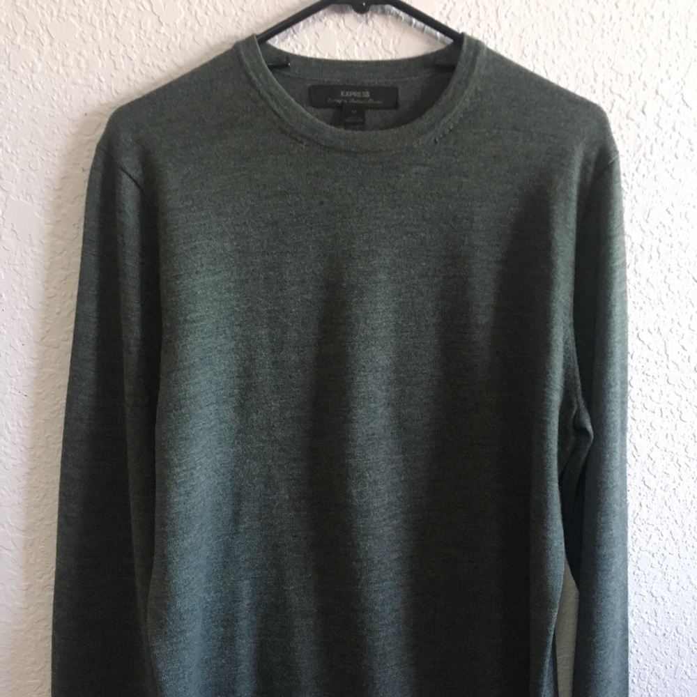 Express men’s grey sweater